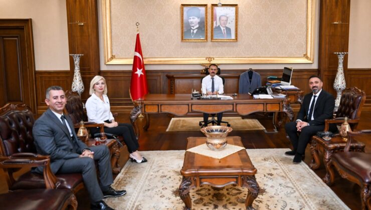 Uzmanlar Kolejinden Vali İlhami Aktaş’a Ziyaret
