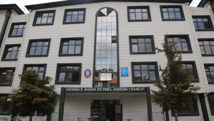 İmam Zeynel Abidin Cemevi bitmek üzere