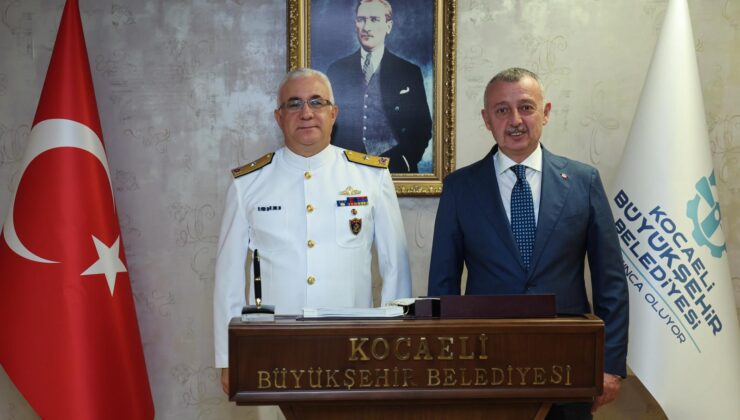 Garnizon Komutanı’ndan Başkan Büyükakın’a iadei ziyaret