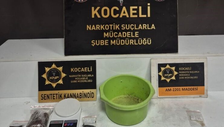 Kocaeli’de uyuşturucu operasyonu: 4  tutuklama