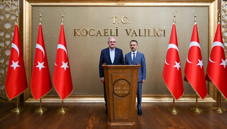 Münir Karaloğlu, Vali Aktaş’ı ziyaret etti
