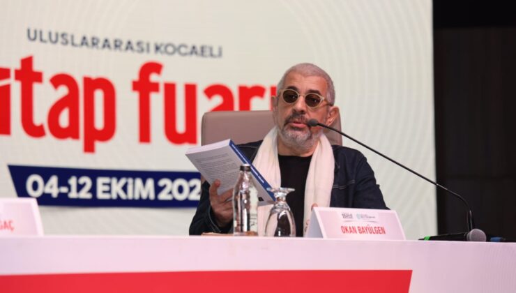 Okan Bayülgen, Kocaeli Kitap Fuarında hayranlarıyla buluştu