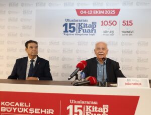 Doğu Perinçek Kitap Fuarı’ndaydı