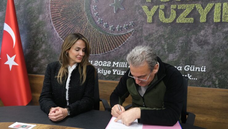 Fehmi Yıldız Vakfı Hatıra Ormanı için imzalar atıldı