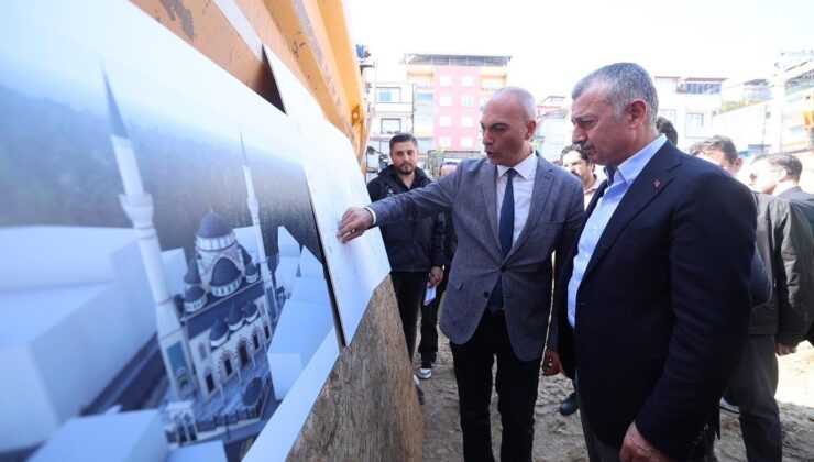 Yeni cami 1091 kişilik olacak