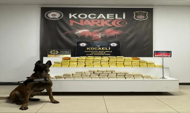 Kocaeli’de otomobilde 45 kilo eroin ele geçirildi