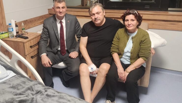 Başkan Sezer, hastanedeki Akboyun’u ziyaret etti