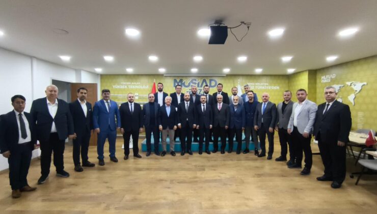 Vali Aktaş’tan MÜSİAD’lı iş insanlatına ziyaret