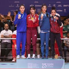Kağıtspor’lu Tuğçe Beder’den Riyad’da altın madalya