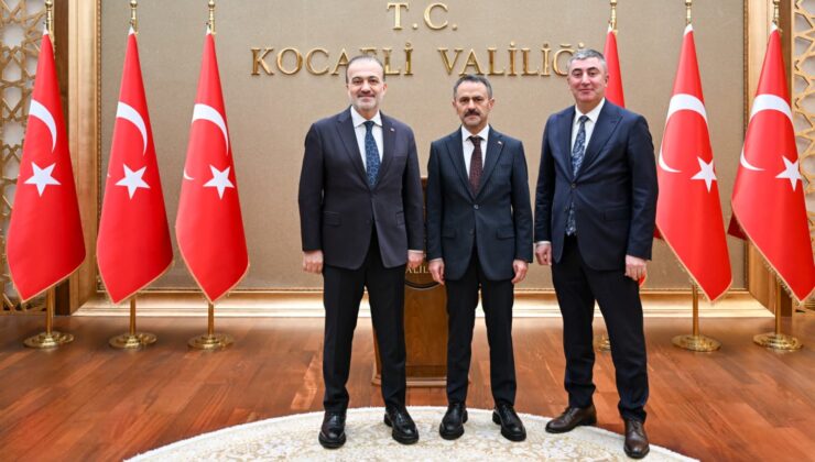 Talus, Vali Aktaş’ı ziyaret etti