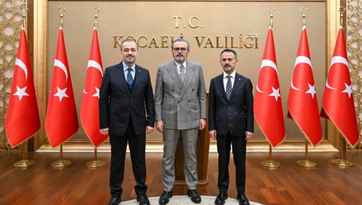 Kültür ve Turizm eski Bakanından vali Aktaş’a ziyaret
