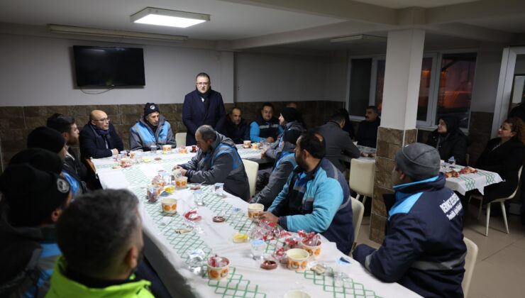 Başkan Gökçe, Yılın Son Gününe Emekçilerle Başladı