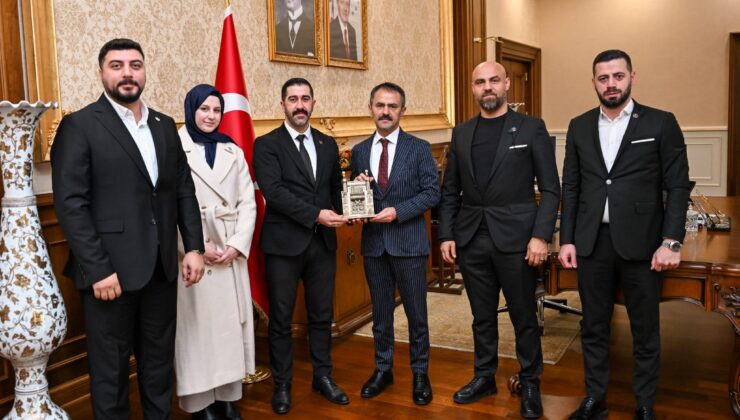 BBP yeni yönetimi Vali Aktaş ile tanıştı