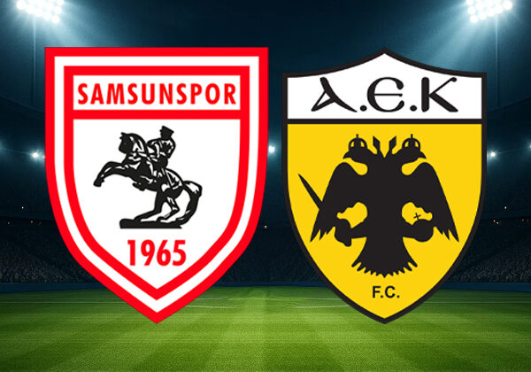 Samsunspor, AEK’e 2-1 kaybetti