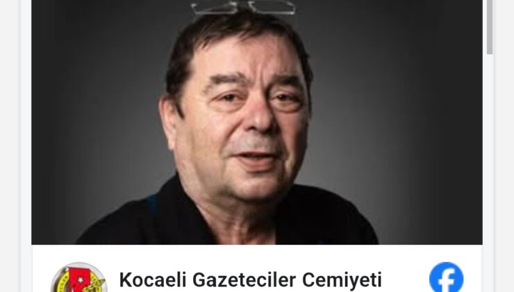 Haberimizden sonra cemiyet İsmet Çiğit için baş sağlığı diledi
