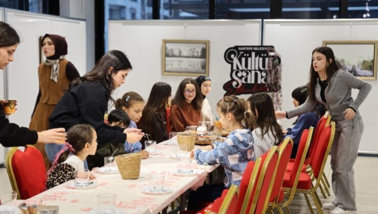 Çocuklardan Mum Yapım Atölyesine yoğun ilgi