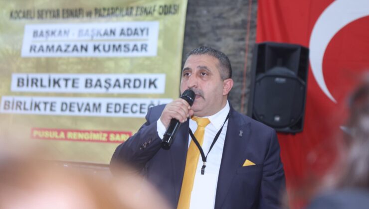 Pazarcılar Odasında seçim tamamlandı. Kazanan Kumsar oldu