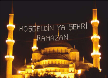 İlk teravih namazı bugün kılınacak. Yarın oruç