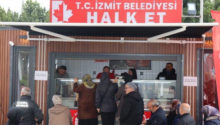 Halk Et Mobil Aracı, yarın   İzmit Belediye Meydanı’nda olacak