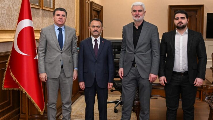 Yıldıztekin’lerden Vali Aktaş’a ziyaret