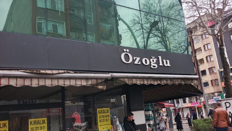Özoğlu Pastanesi KAPANDI