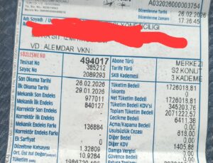 İzgaz’dan skandal tüketim faturası