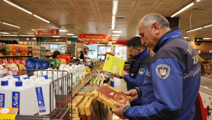 Kocaeli’de bayram öncesi denetimler sıklaştırıld