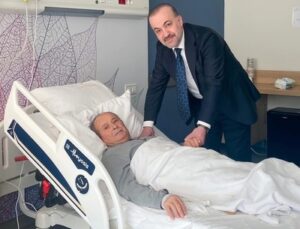 Talus’tan Hüseyin Gürdal’a geçmiş olsun ziyareti