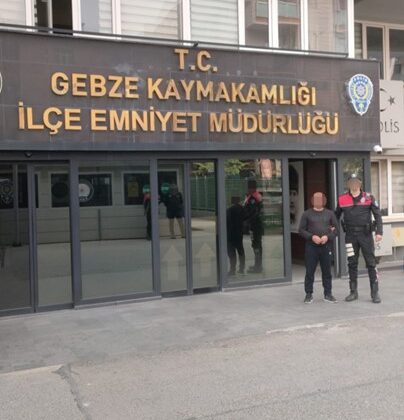 Uyuşturucudan hapis cezası vardı. Yakalandı