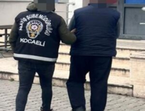 Silahla yağma suçundan aranıyordu Derince’de yakalandı