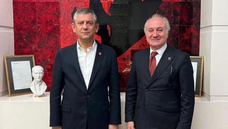 Erdem Arcan genel başkan Özgür Özel ile görüştü