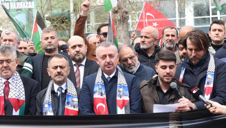 Başkan Büyükakın’dan Filistin’e destek