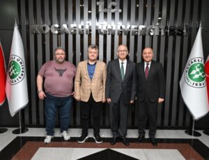 Peynirci Baba’dan Rektör Prof. Dr. Cantürk’e ziyaret