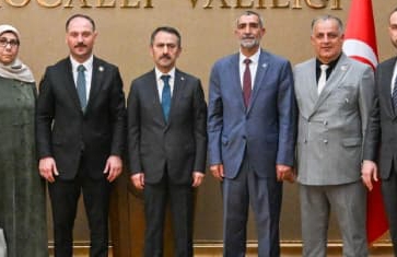 BBP Kocaeli yeni il yönetimi vali Aktaş ile tanıştı