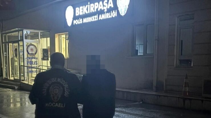 Hapis cezası bulunan hırsız gece yarısı yakalandı