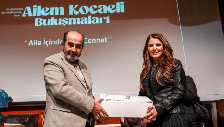 Demirbağ, “Ailem Kocaeli” buluşmasında konuştu