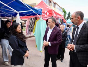 Başkan Gökçe Esnaf ve Vatandaşlarla Bayramlaştı