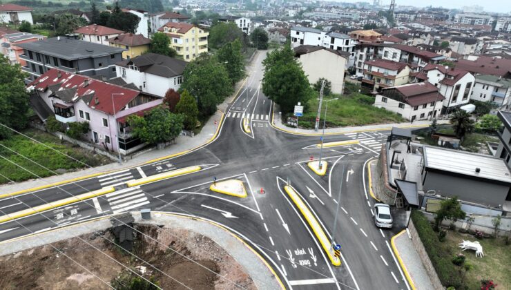 Başiskele’de modern kavşak hizmete açıldı