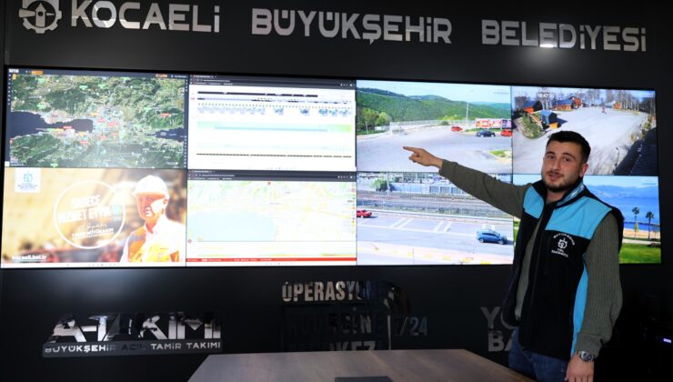 Kocaeli 7 gün 24 saat takip ediliyor