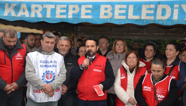 CHP İzmit’ten Bekaert işçilerine grev desteği