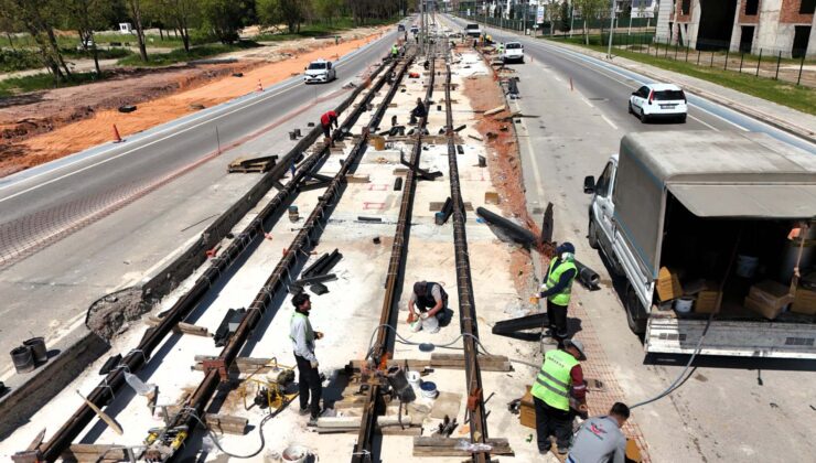 Kartepe Tramvay hattında sona  doğru