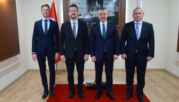 Başkan Büyükakın’ın önemli konukları