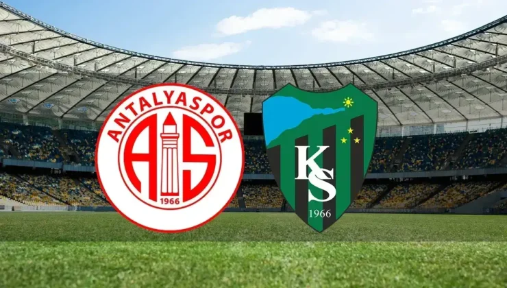 Antalyaspor 1 Kocaelispor  0