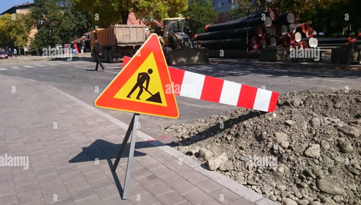 Gölcük’te bu cadde 6 gün trafiğe kapatıldı