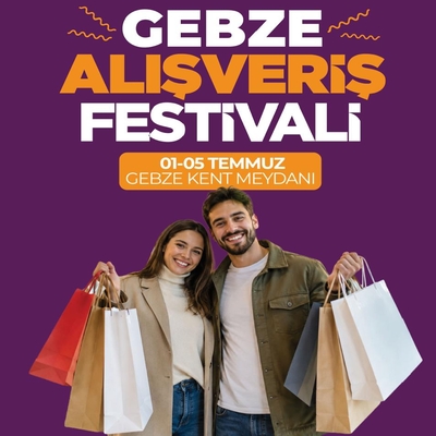 4.Gebze Alışveriş Festivali kapılarını açıyor