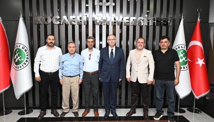 Kocaeli Sivaslılar’dan Rektör Prof. Dr. Cantürk’e ziyaret
