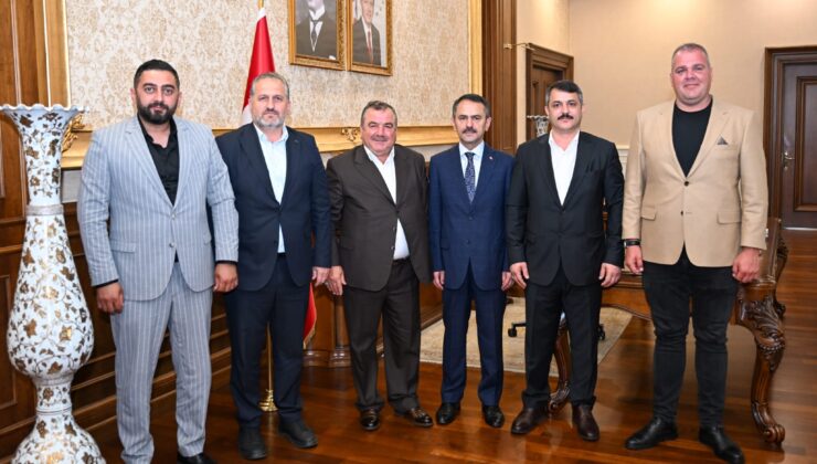Marmara Taşıyıcılar Kooperatifinden vali Aktaş’a ziyaret