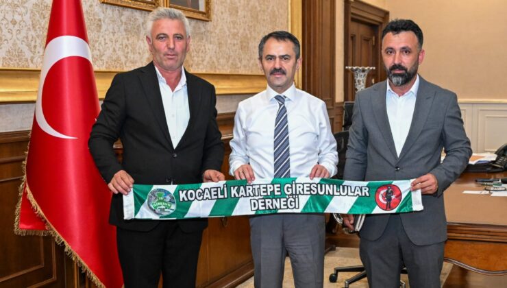 Kartepe Giresunlular’dan Vali Aktaş’a Davet