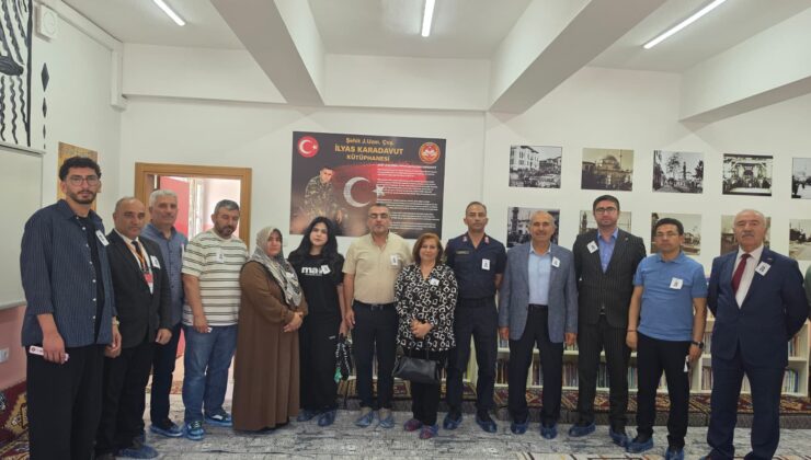 Şehidimizin ismi kütüphanede yaşayacak
