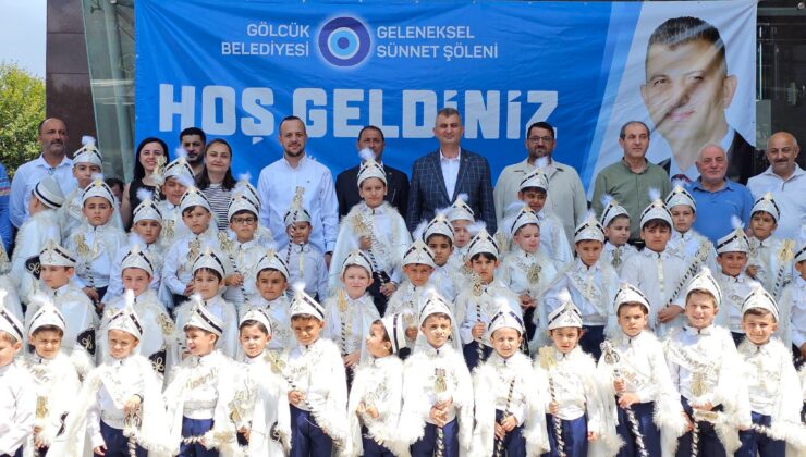 Gölcük’te bu yıl 104 çocuk sünnet ettirildi